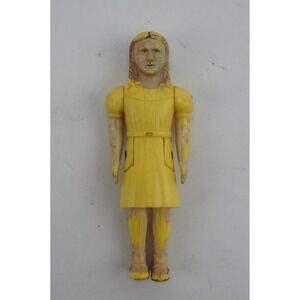 Vintage Renwal 3.5" Jointed‎ Doll House Plastic Figure 1950's Daughter Girl